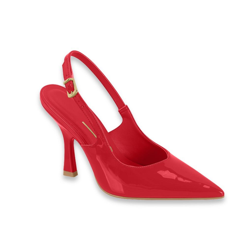 Tacon Rojo Charol