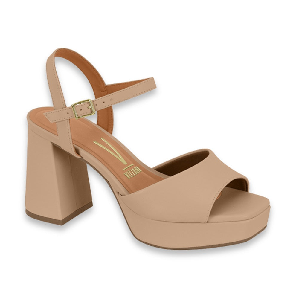 Sandalia de Tacon Beige