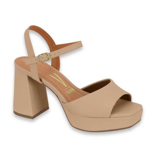 Sandalia de Tacon Beige